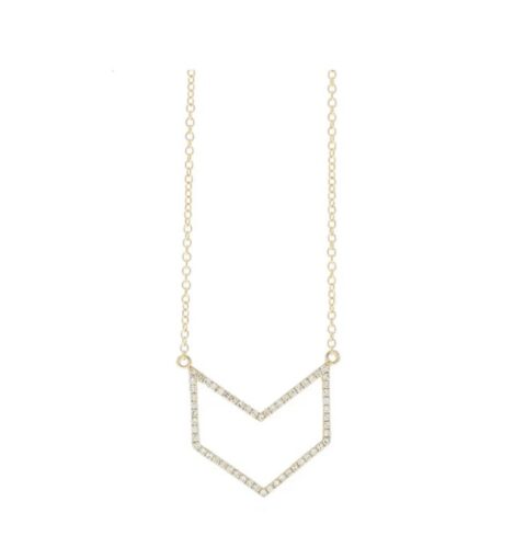 Diamond Necklace in 14K Gold